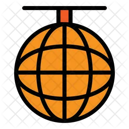 Disco Globe  Icon