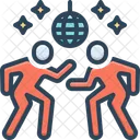 Disco Dance Hall Nightclub Icon