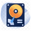 Disco Rigido HDD Armazenamento De Memoria Ícone