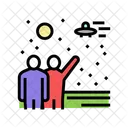 Disco Voador Disco Voador Disco Voador Ícone
