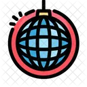 Disco Ball Geburtstag Symbol