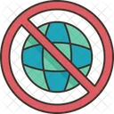 Disconnect Prohibition Connection Icon