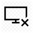 切断、表示、画面 アイコン