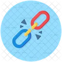 Disconnect Broken Link Backlink Icon