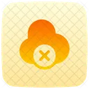 Disconnected Cloud Storage Icon