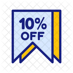 Discount 10%  Icon