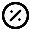 Discount Circle Online Circle Icon