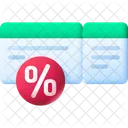 Discount Sale Shopping Icon