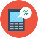 Discount Percentage Calculator Icon