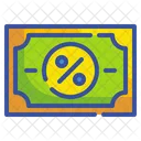 Percent Discount Coupon Icon
