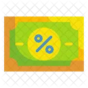 Percent Discount Coupon Icon