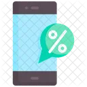 Discount Message Promotion Icon