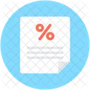 Discount Papers Loan Icon