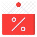 Discount Sale Sign Icon