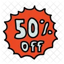 Off Discount Badge Icon