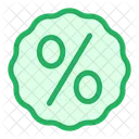 Percentage Offer Sign Icon