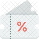 Discount Coupon Ticket Icon