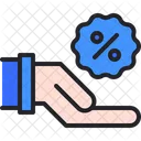 Discount Sale Hand Icon