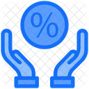 Discount Offer Hand Icon
