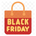 Flat Black Friday Sale Icon