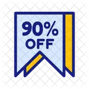 Discount 90%  Icon