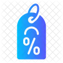 Discount Commission Percentage Icon