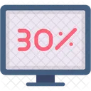 Discount Percent Sticker Icon
