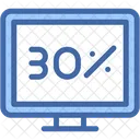 Discount Percent Sticker Icon