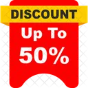 Discount Deal Label Icon