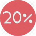 Discount Rate Price Icon
