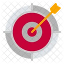 Target Marketing Goal Icon