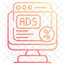 Discount ads  Icon