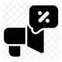 Discount Advertisement  Icon