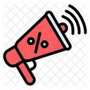 Discount Announcement  Icon