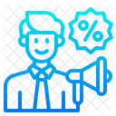 Discount Announcement  Icon