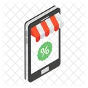 Discount App Mobile App Shopping App Icon
