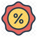 Discount Badge Sticker Icon