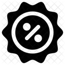 Percentage Discount Offer Percentage Ratio Icon