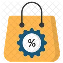 Discounted Bag Icon