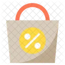 Shopping Bag Discount Shopping Icon