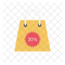Cart Bag Discount Icon