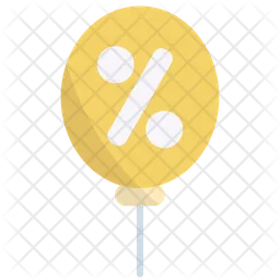 Discount Balloon  Icon