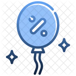 Discount Balloon  Icon