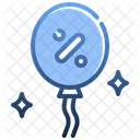 Discount Balloon  Icon
