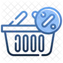 Discount Basket  Icon