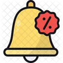 Bell Sale Notification Icon