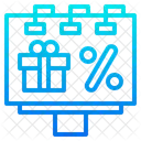 Discount Billboard  Icon