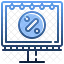 Discount Billboard  Icon