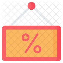 Discount Board  Icon