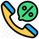 Discount Call  Icon